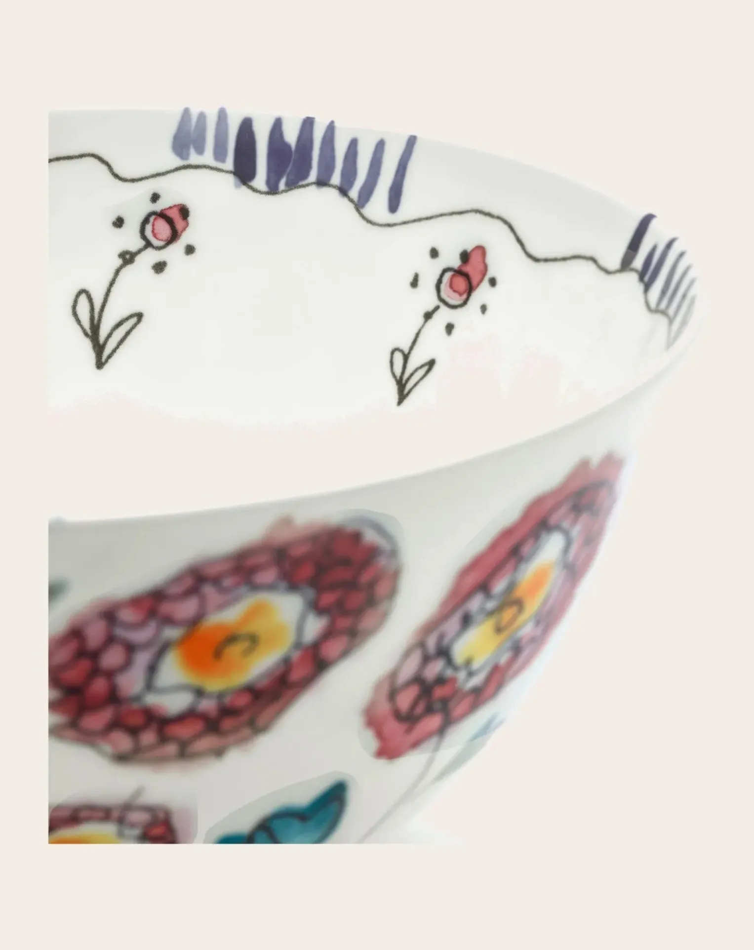 Anemone salad bowl, Serax for Marni