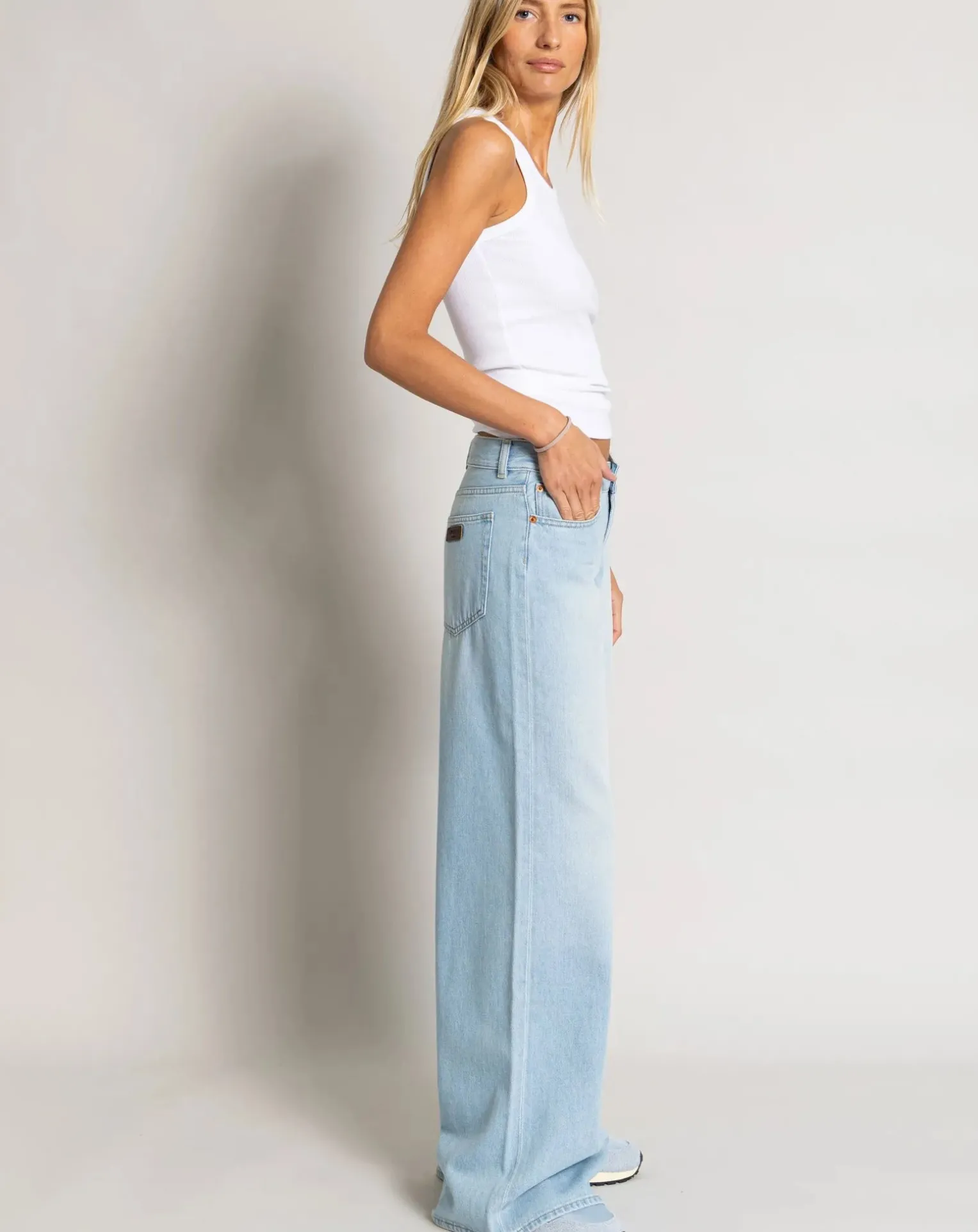 Ayla Organic Cotton Rib Tank Top