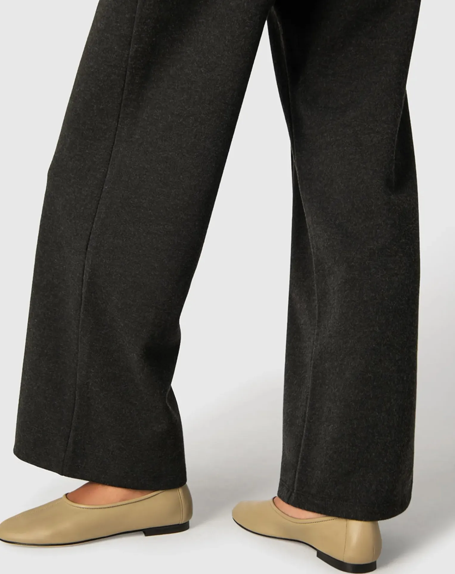 Ballerinas Prudence Textured Leather