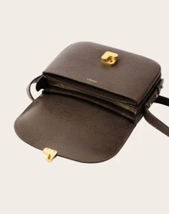 Bellissima Mini Lizard Embossed Grainy Leather Bag