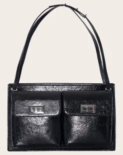Billy Textured Leather Bag