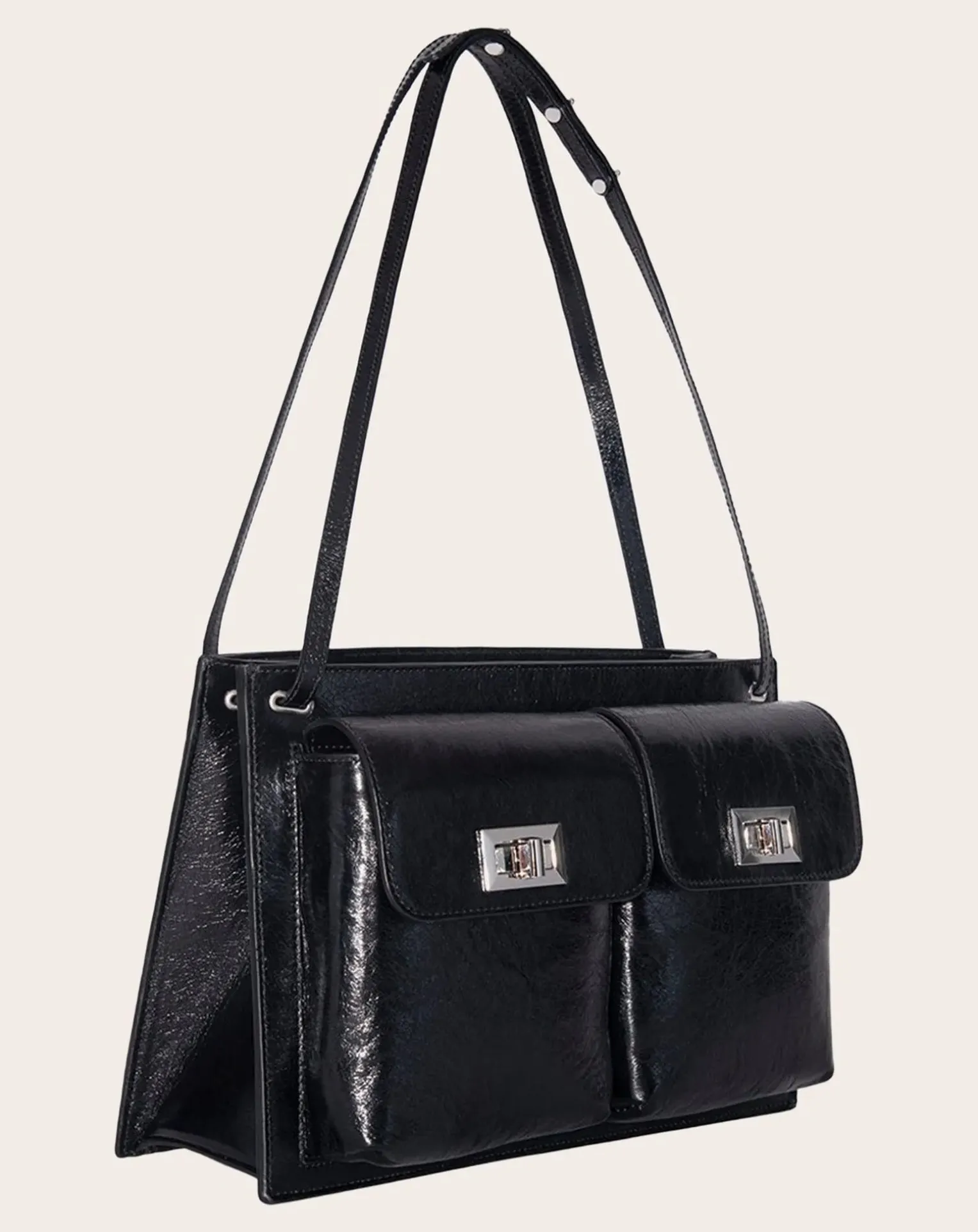 Billy Textured Leather Bag