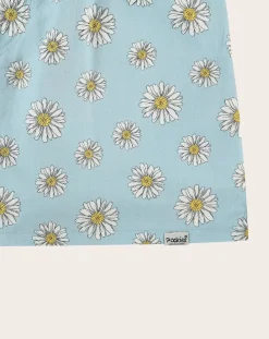 Blue Flowers Organic Cotton boxer shorts