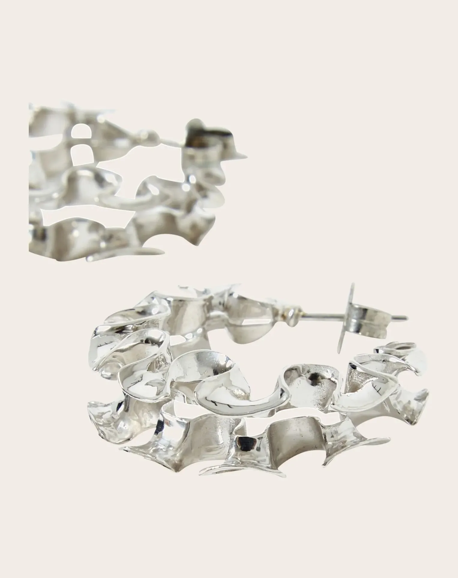 Boucles d'Oreilles Mini Frost Flower