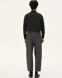 Cambridge Slate Wool Trousers