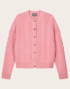 Cardigan Ample Maxi Torsades Cachemire