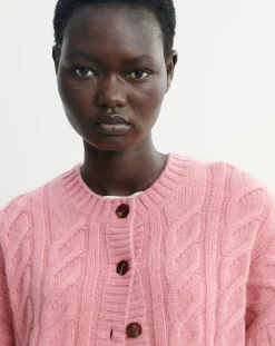 Cardigan Ample Maxi Torsades Cachemire