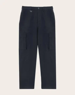 Cargo pants Dark navy Organic cotton