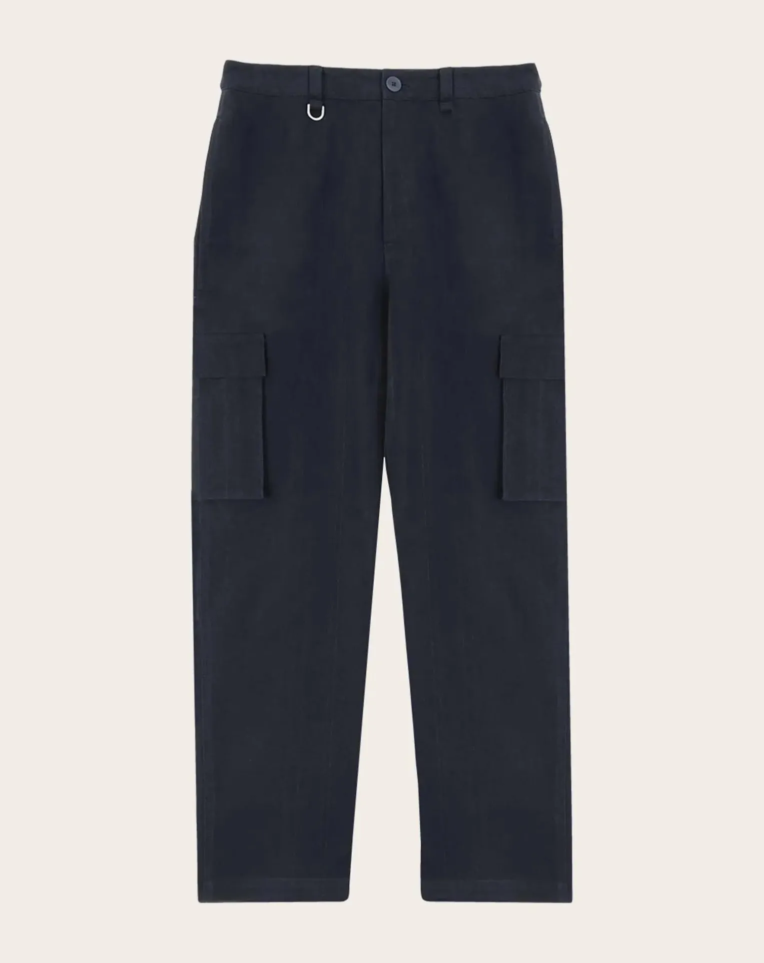 Cargo pants Dark navy Organic cotton