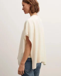 Cashmere Boatneck Poncho