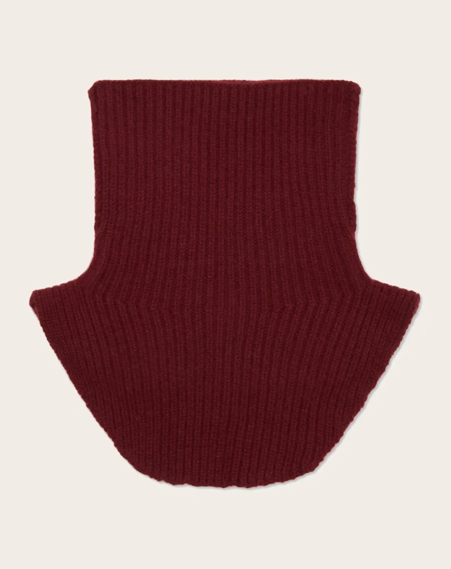 Cashmere collar