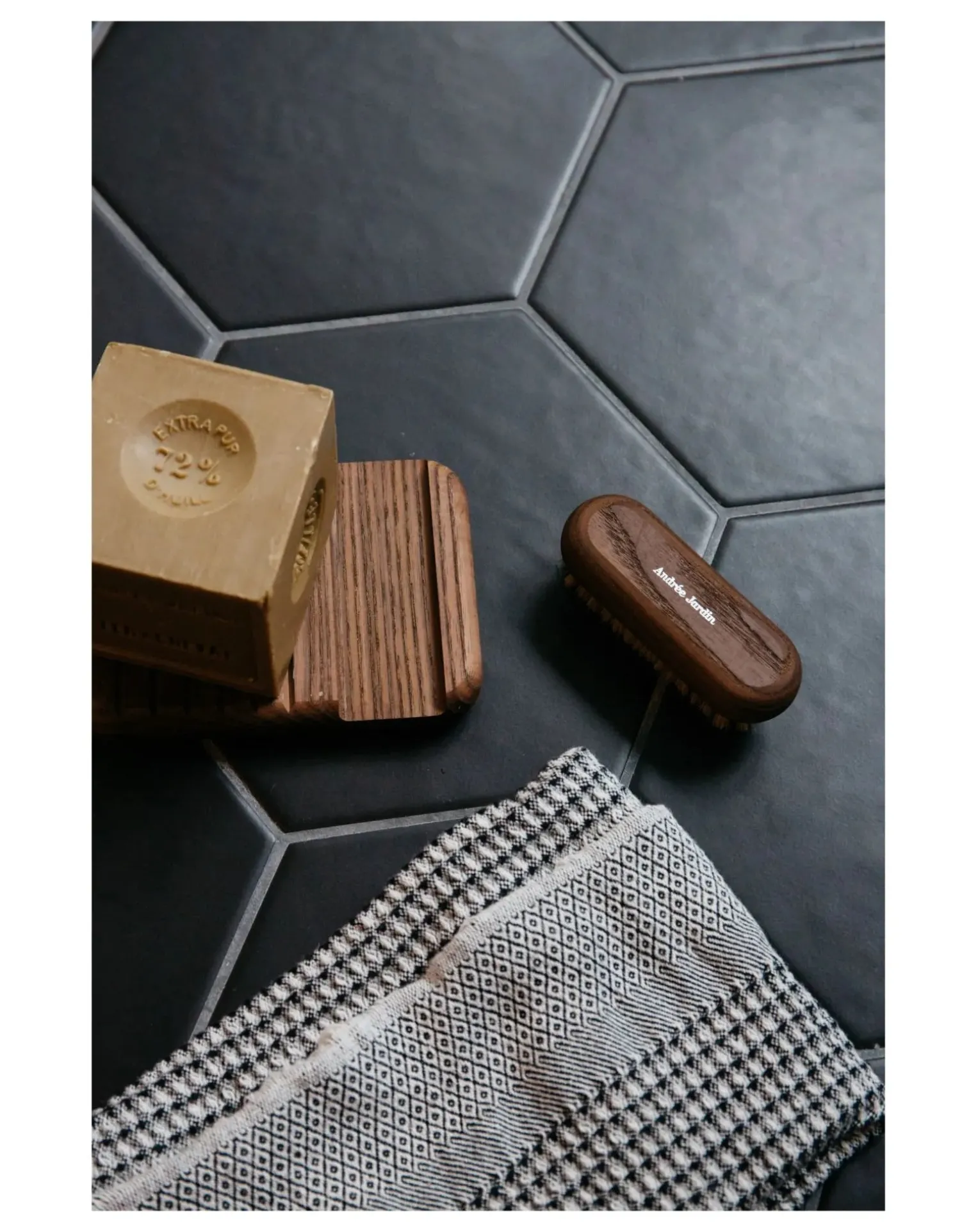 Coffret savon et brosse x Fer à Cheval