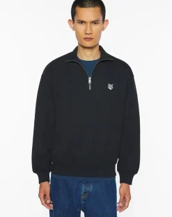 Cotton Comfort Half Zip Sweatshirt