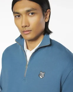 Cotton Comfort Half Zip Sweatshirt