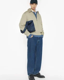 Cotton Elasticated Zip Jacket