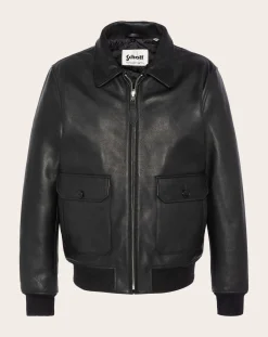 Cowhide Leather Pilot Jacket