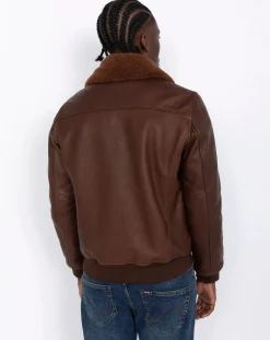 Cowhide Leather Pilot Jacket