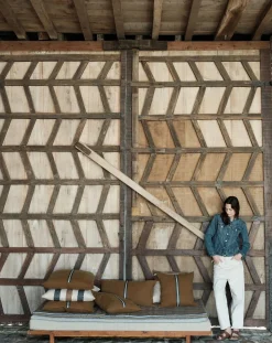 Dakota Stripe cushion cover