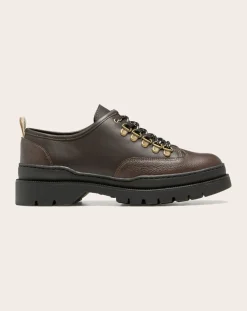 Derbies Notched Sole CG Leather Courier