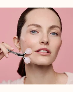 DuoRoller Face in Rose Quartz