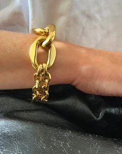 Edgar Double Chain Bracelet