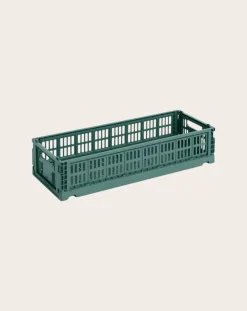 Elongated folding crate Crate