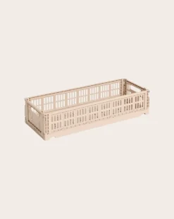 Elongated folding crate Crate