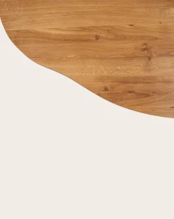 Farmhouse Irregular Shape Wooden Table