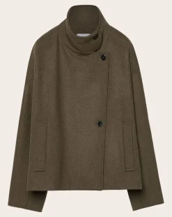 Felt Wool Coat