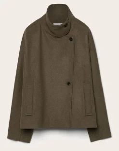 Felt Wool Coat