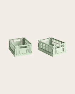 Foldable crates - Set of 2
