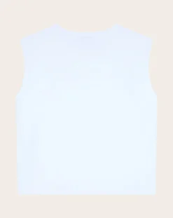 Freja organic cotton sleeveless T-shirt