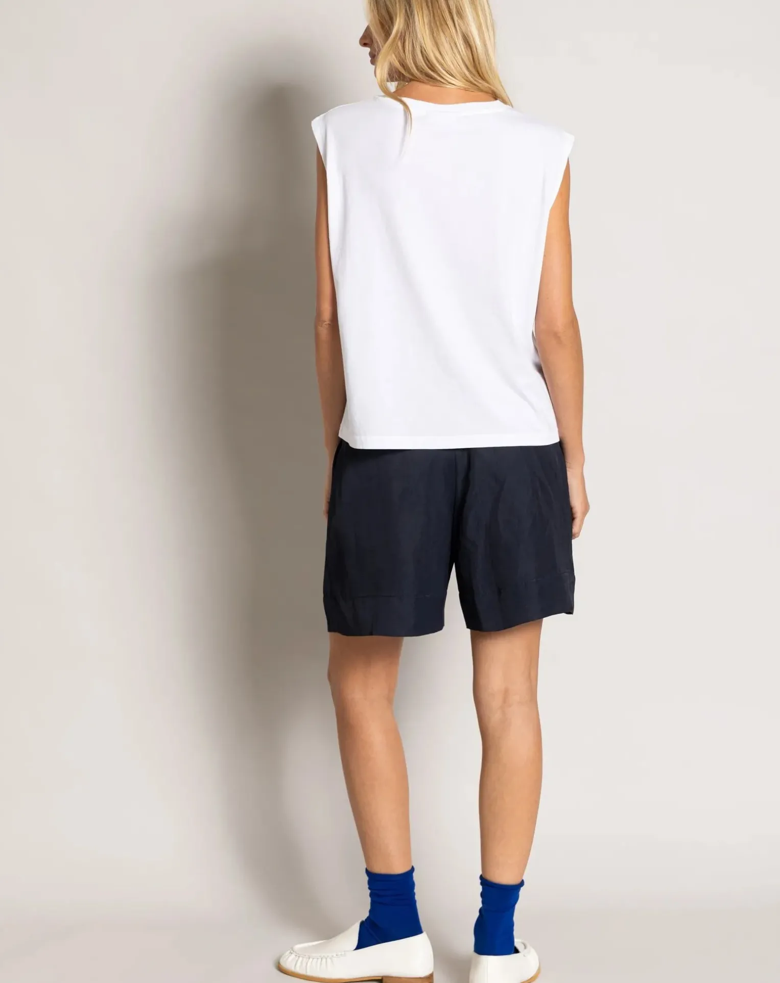 Freja organic cotton sleeveless T-shirt