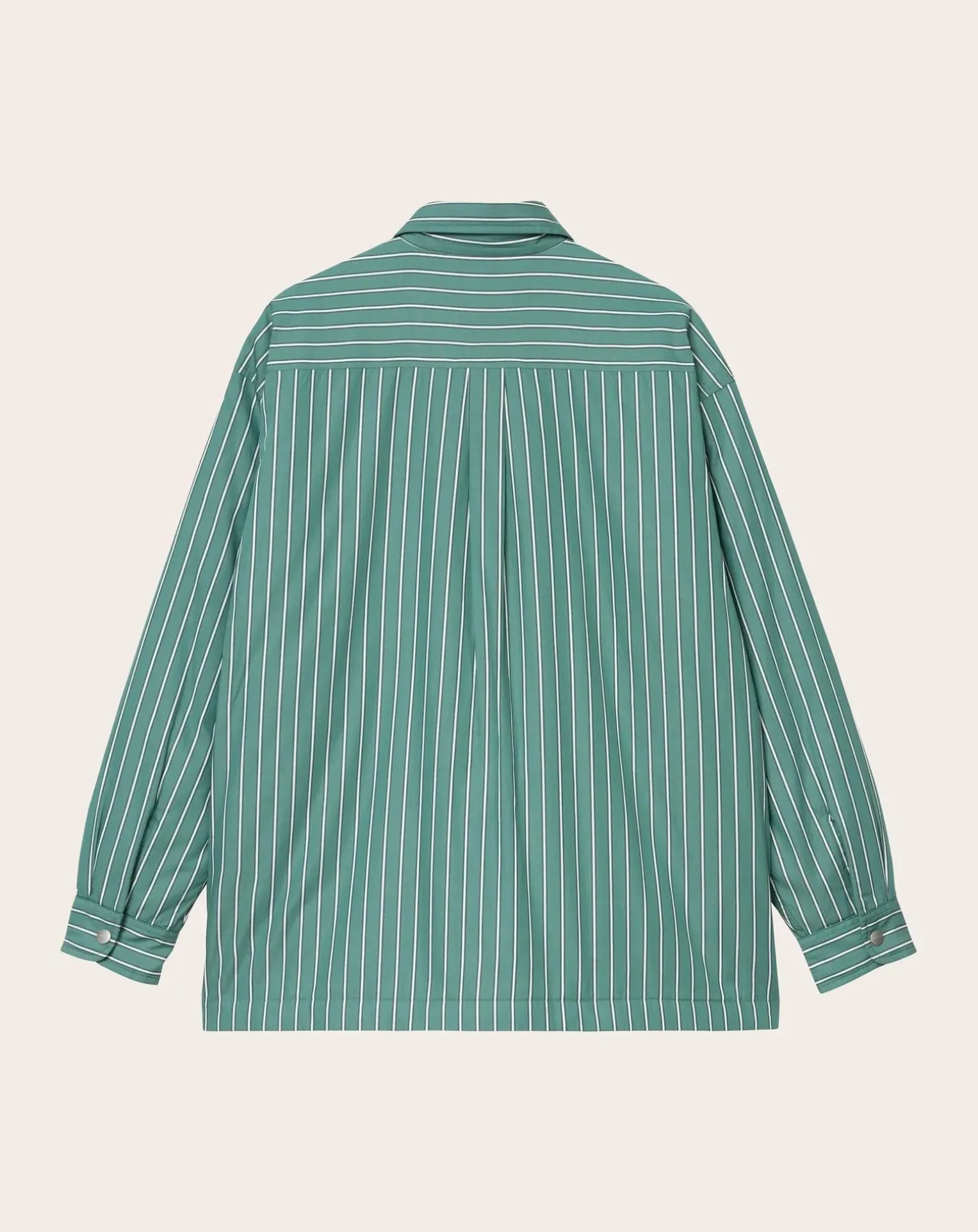 Grimsby Stripe Cotton Poplin Overshirt