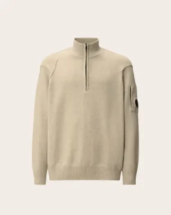 GRS certified lambswool polo shirt