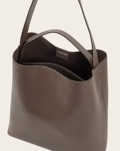 Handbag Grained leather bag