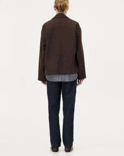 Holar Brown Wool Jacket