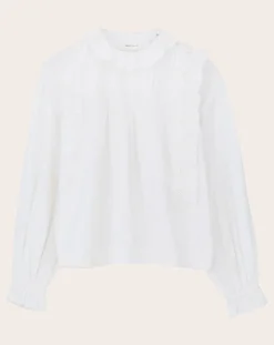 Iris organic cotton blouse