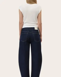 Jazzie cotton barrel jeans