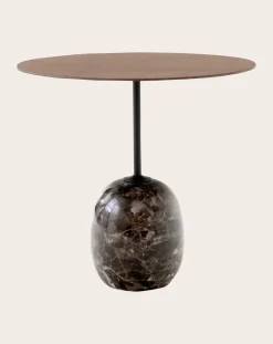 Lato LN9 Coffee Table, Walnut Top