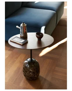 Lato LN9 Coffee Table, Walnut Top