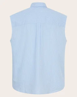 Laura Striped Sleeveless Shirt