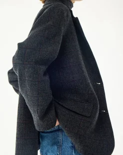 London Carreaux Virgin Wool Jacket