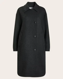 Long Felt Wool Coat