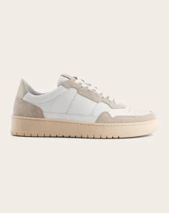 Low sneakers in nappa leather