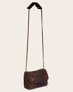 Lulu S Bag Velvet Leopard crust