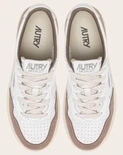 Medalist Low Goatskin/Suede Sneakers