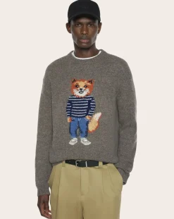 Merino Wool Dressed Fox Sweater