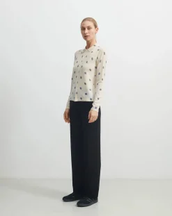 Merino Wool Trousers - Women's Collection