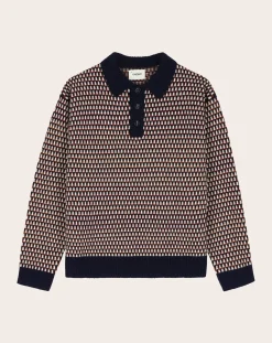 Meryon knitted polo sweater